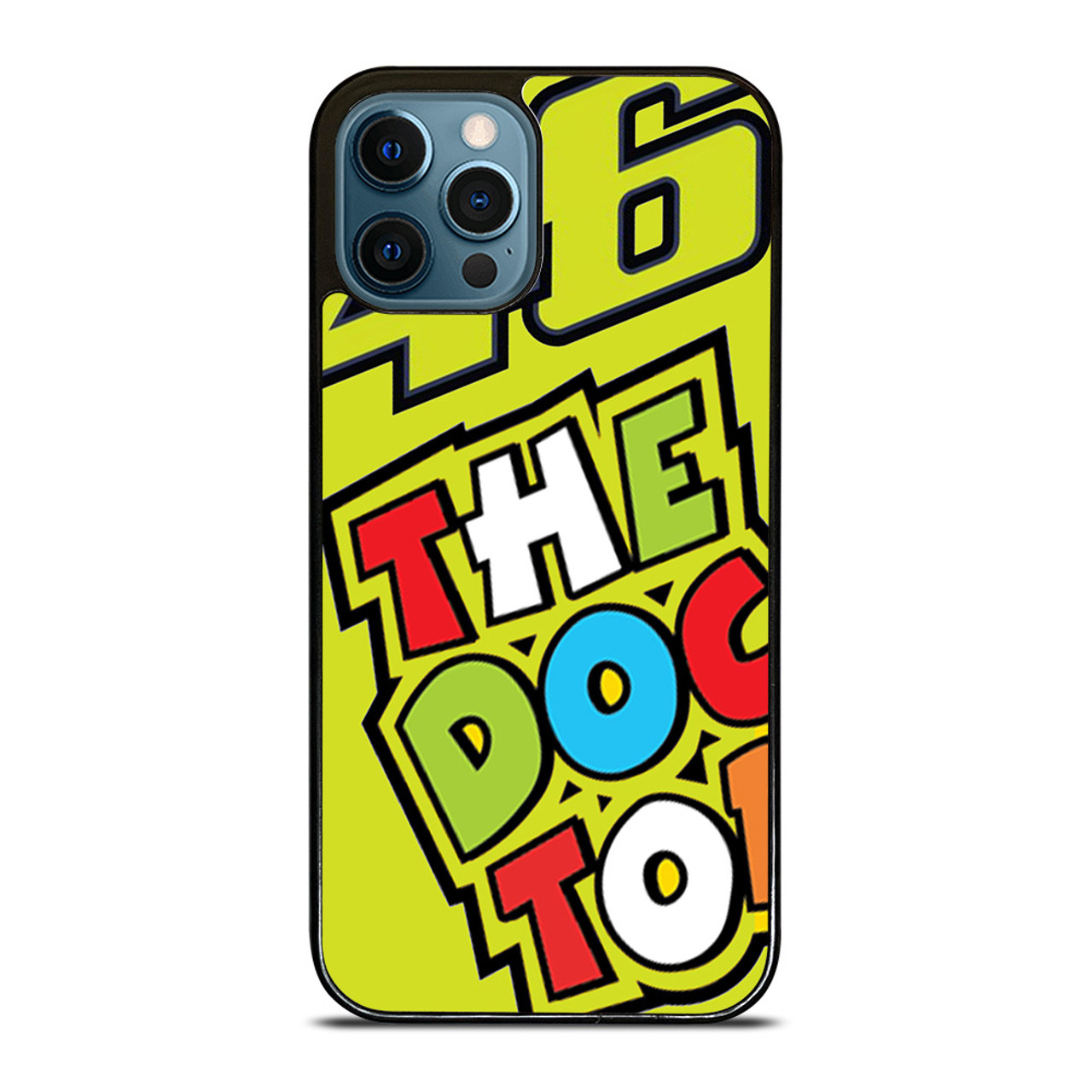 VALENTINO ROSSI VR46 THE DOCTOR iPhone 12 Pro Case Cover